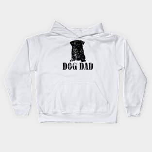 Pugs Dog Dad Kids Hoodie